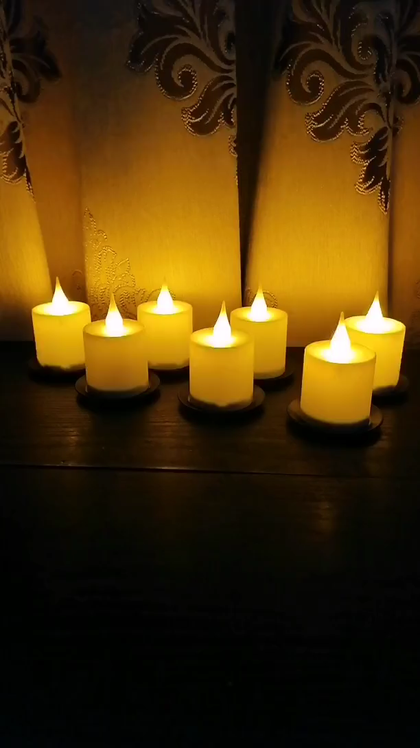 LED蜡烛灯 遥控定时蜡烛灯