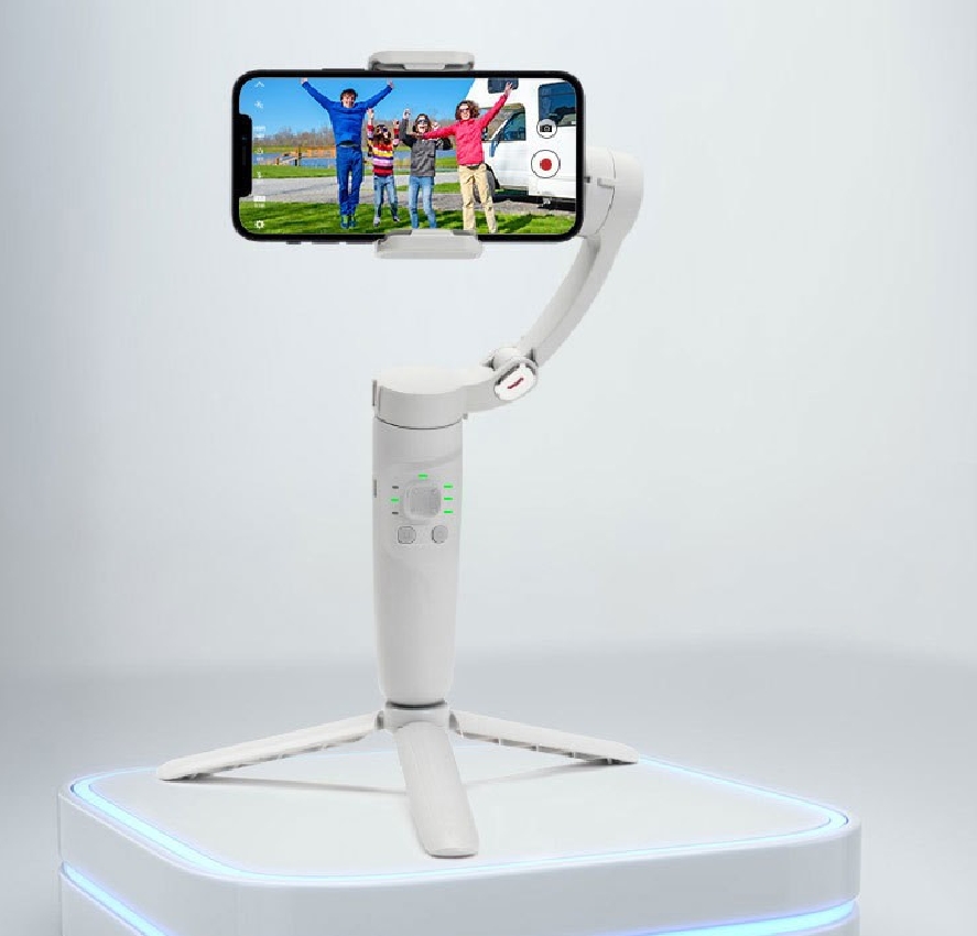M1 smart cloud camera phone stabilizer full figure