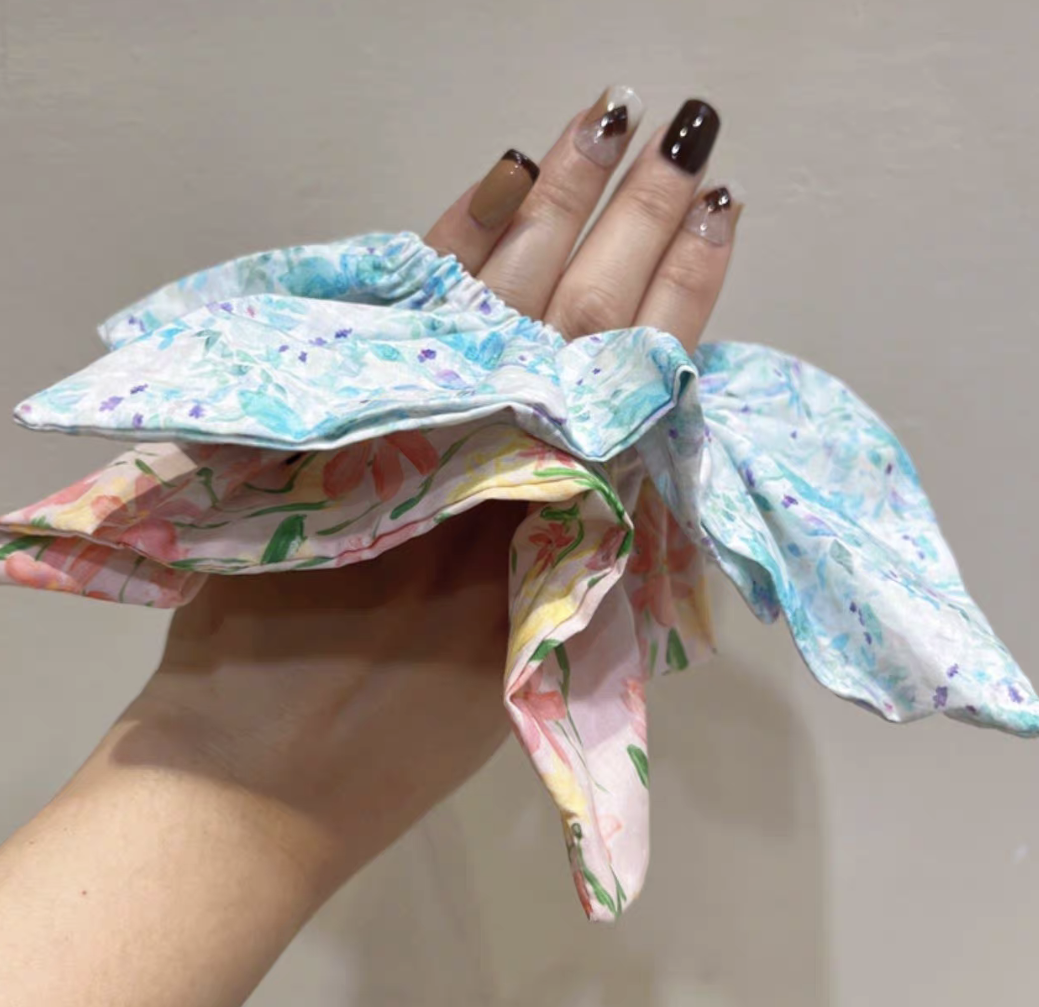 韩版网红新款碎花发圈/新款简约时尚风格百搭/流行款详情图4