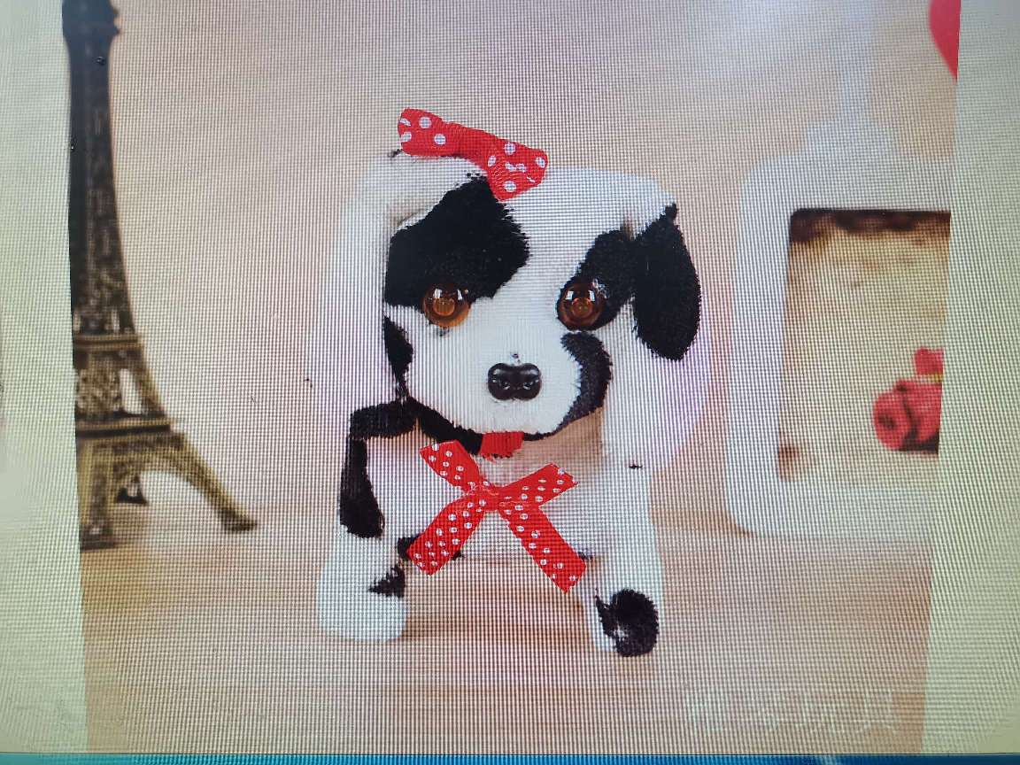 毛绒玩具电动儿童玩具斑点小狗眼睛带灯光带叫声摇尾巴地摊热卖厂家直销详情图5