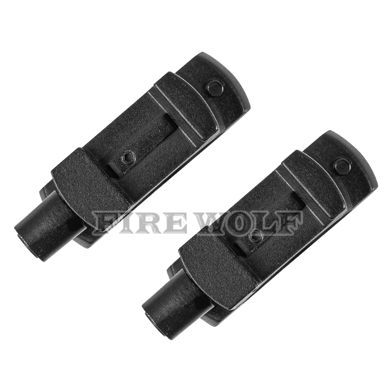 قضبان فولاذي من طراز Fire Wolf Black Warch Lefer 30MM Item Picture
