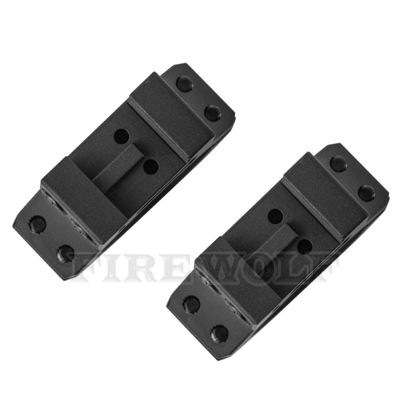 330200 Fire wolf high-quality 7075 material sight bracket 34mm mid-width bracket 20mm telescope sight clamp Item Picture