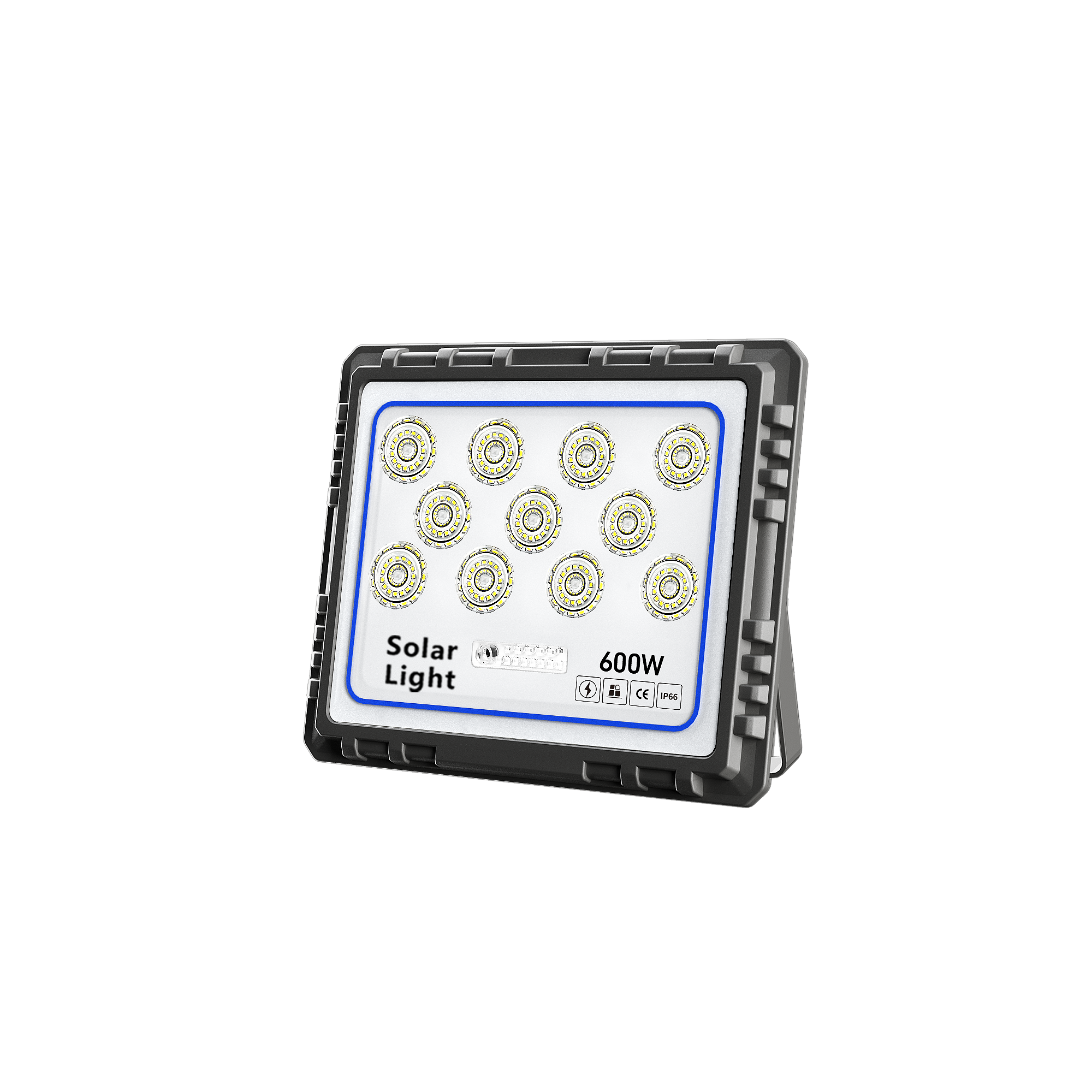 跨境led泛光灯大功率600W庭院聚光灯投射户外广告灯防水投光灯