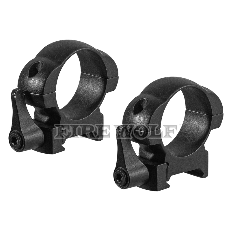 قضبان فولاذي من طراز Fire Wolf Black Warch Lefer 30MM details Picture