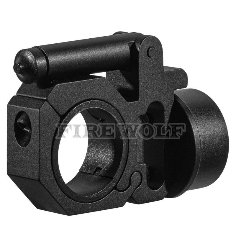41038 FIREWOLF Single Angle Meter Sight Horizontal Bracket 25.4MM/30MM Universal one-piece bracket Specification image