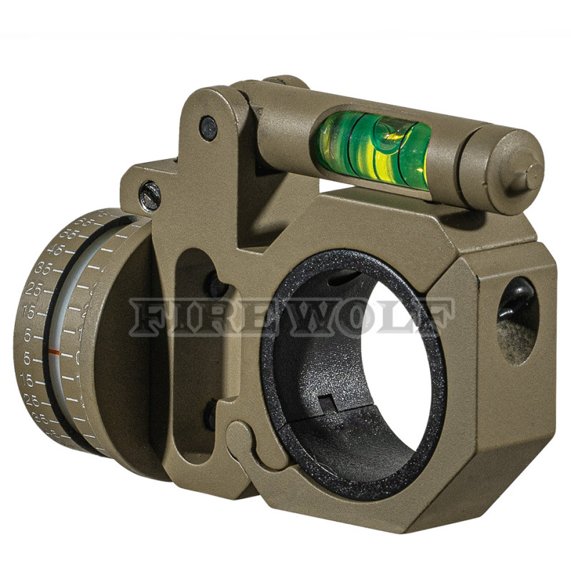 41038 FIREWOLF Firewolf Single Angle Meter Sight Horizontal Bracket 25.4MM/30MM Universal one-piece bracket Application Scenario