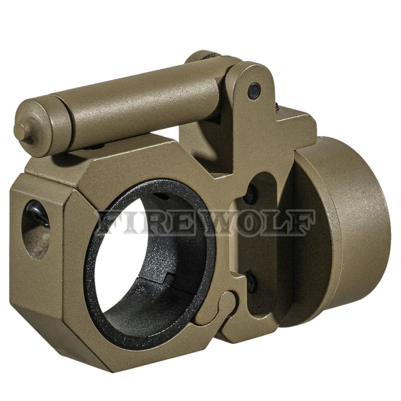 41038 FIREWOLF Firewolf Single Angle Meter Sight Horizontal Bracket 25.4MM/30MM Universal one-piece bracket Specification image