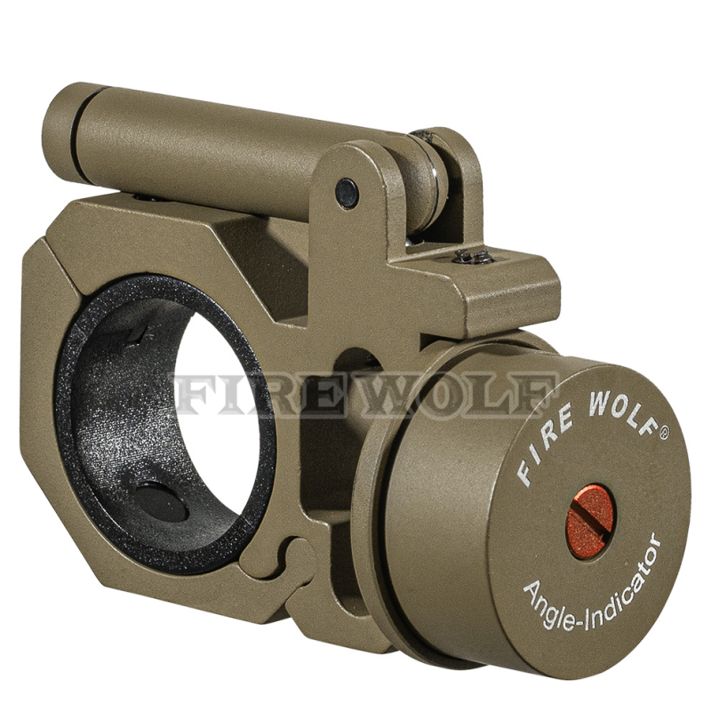 41038 FIREWOLF Firewolf Single Angle Meter Sight Horizontal Bracket 25.4MM/30MM Universal one-piece bracket details Picture