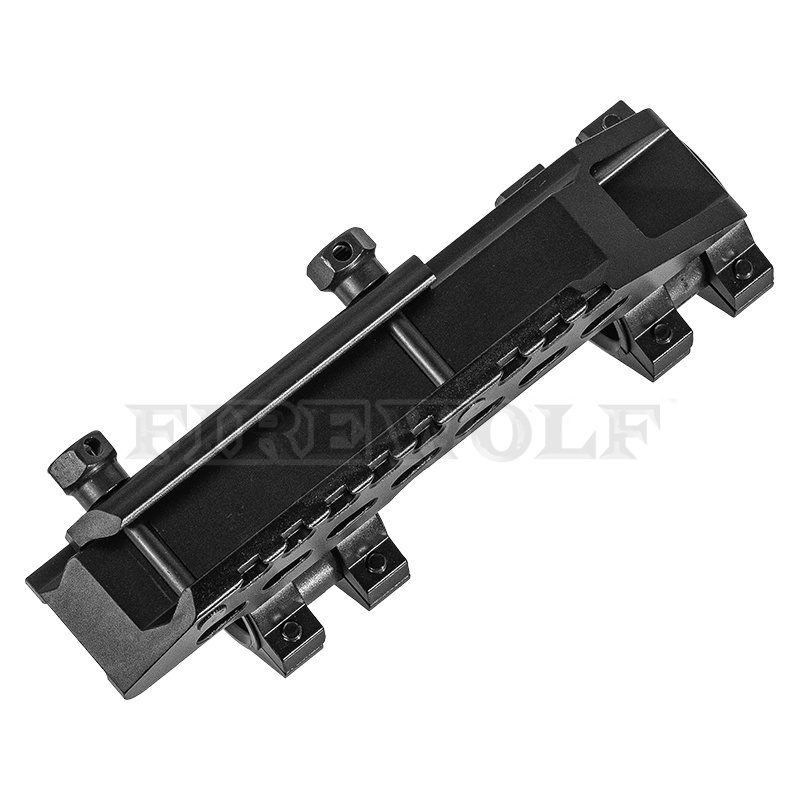 41052 Firewolf high-quality 5038 one-piece black rear extension level sight clip, suitable for 25.4MM/30MM pipe diameters Item Picture
