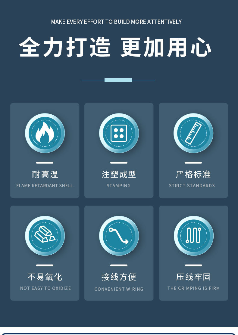 导轨安装接线端子零线端子排207/211/215/407/411/415详情图2