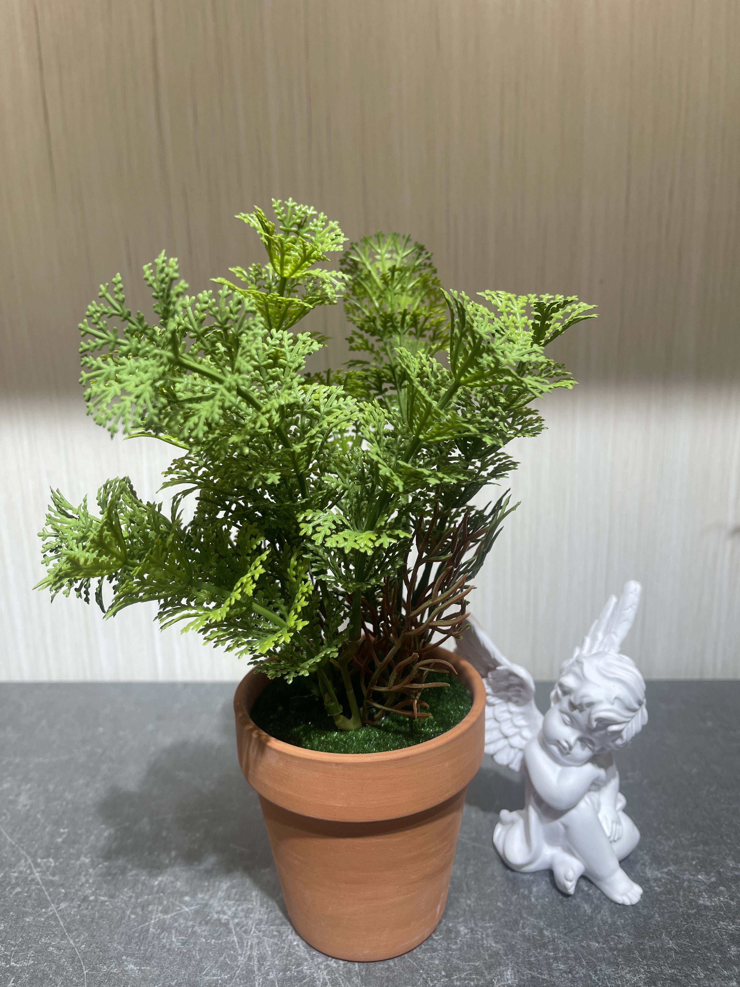 Customized potted rain flower stones, flowers, plants and trees for children, green ecological and fresh decorative items