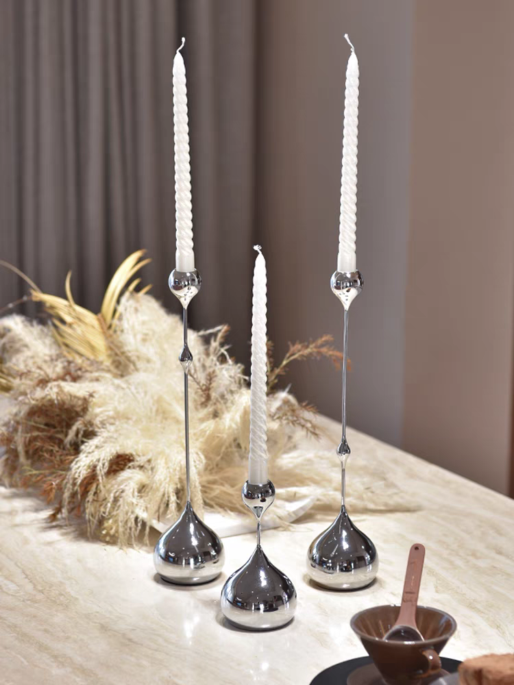 轻奢ins风 3件套工艺品烛台