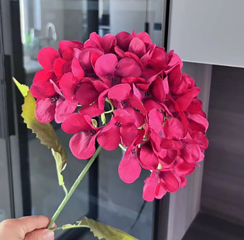 单支绣球仿真花假花仿真花人造花假花