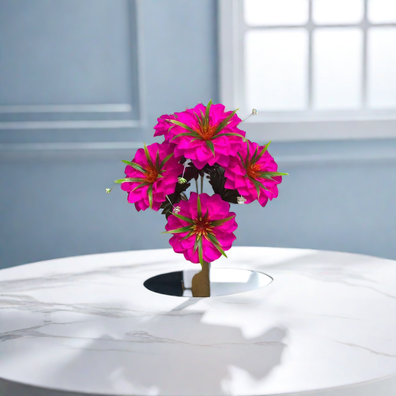 7 non-woven fabric peony artificial flowers, artificial flowers, artificial flowers, artificial flowers Specification image
