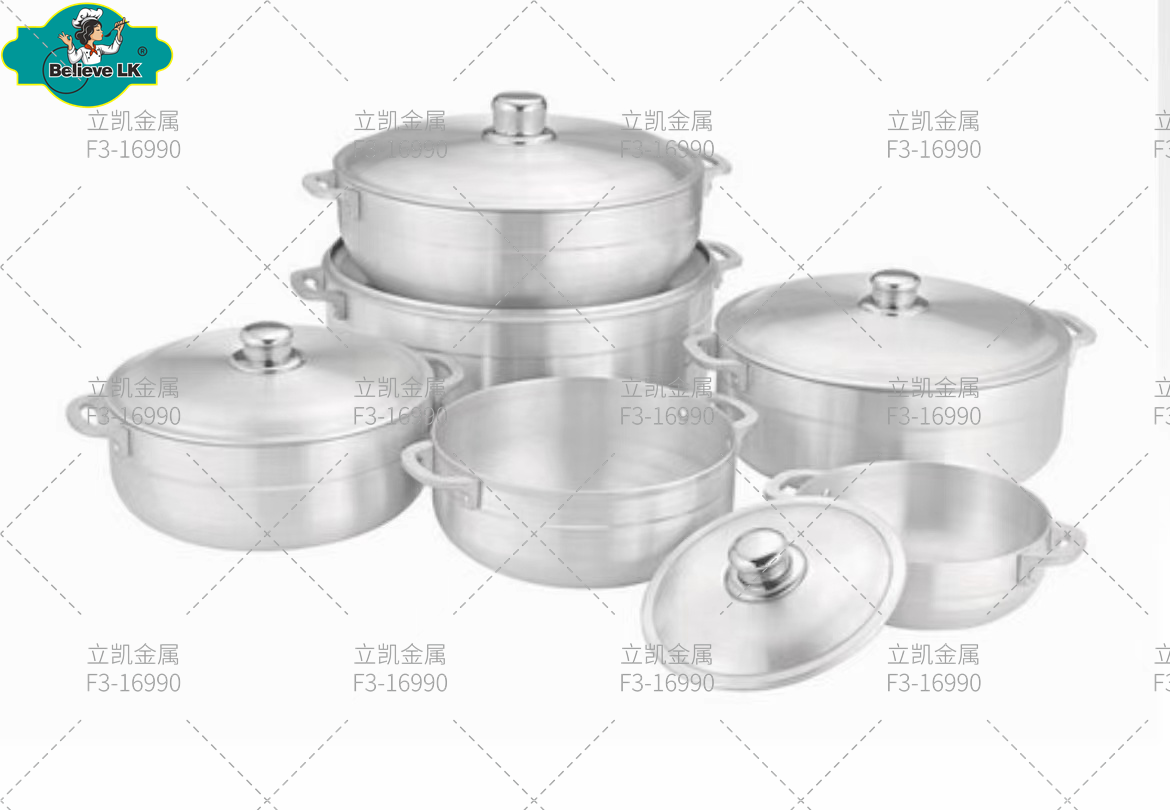 10件套锅/汤锅/不锈钢锅厨具/锅具套装/茶具配件产品图