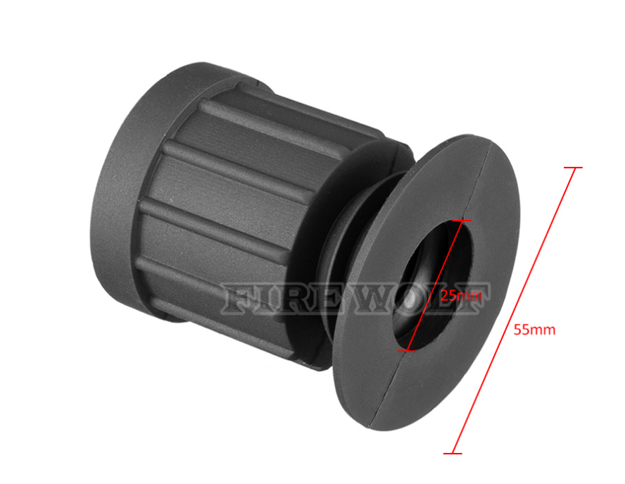 72004 火狼 橡胶眼罩 防冲击短眼罩 瞄准镜护目套 橡胶瞄准镜单筒护眼罩详情6