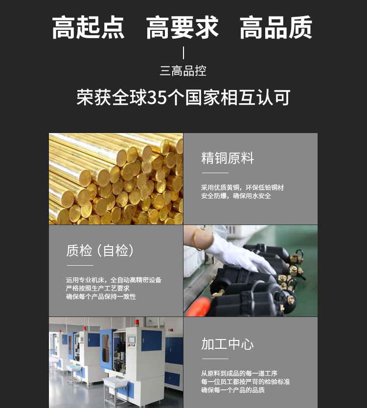 黄铜加厚球阀自来水开关双内丝铜球阀DN15-DN150工程青铜黄铜阀门详情1