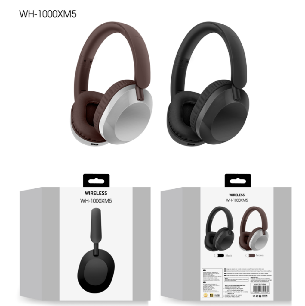 跨境爆款 WH-1000XM5 头戴式耳机蓝牙耳机全包耳无线运动耳机批发