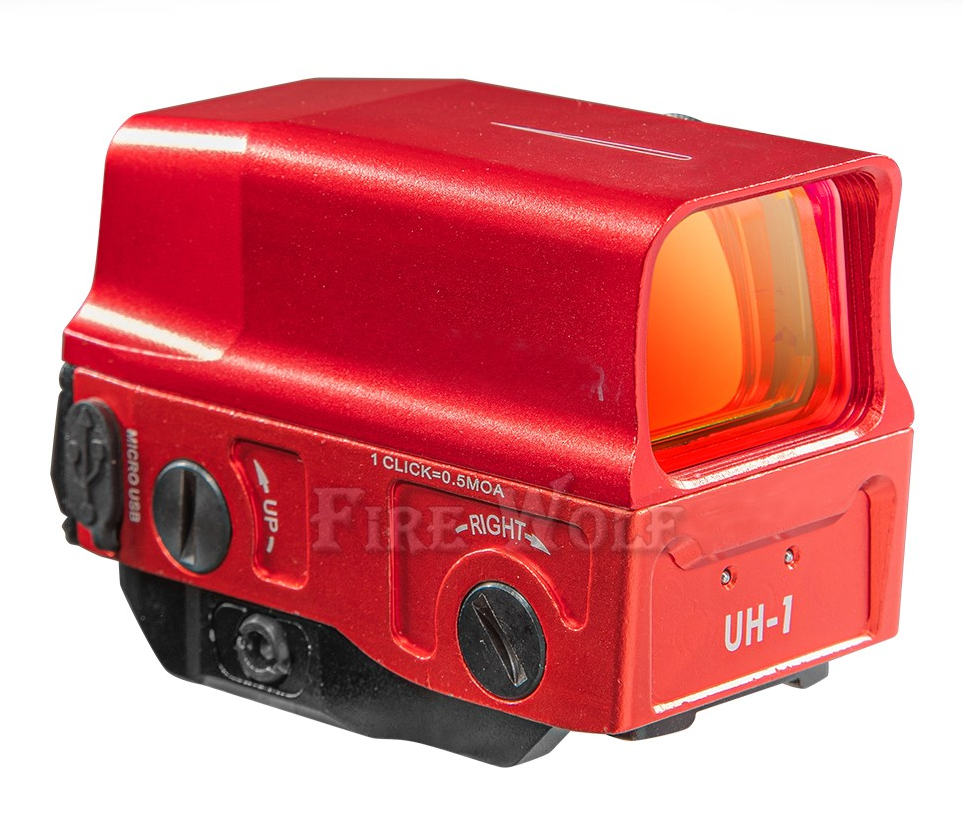 210243 火狼UH-1全金属全息内红点瞄准器快速寻鸟镜高抗震内红点瞄准镜详情9