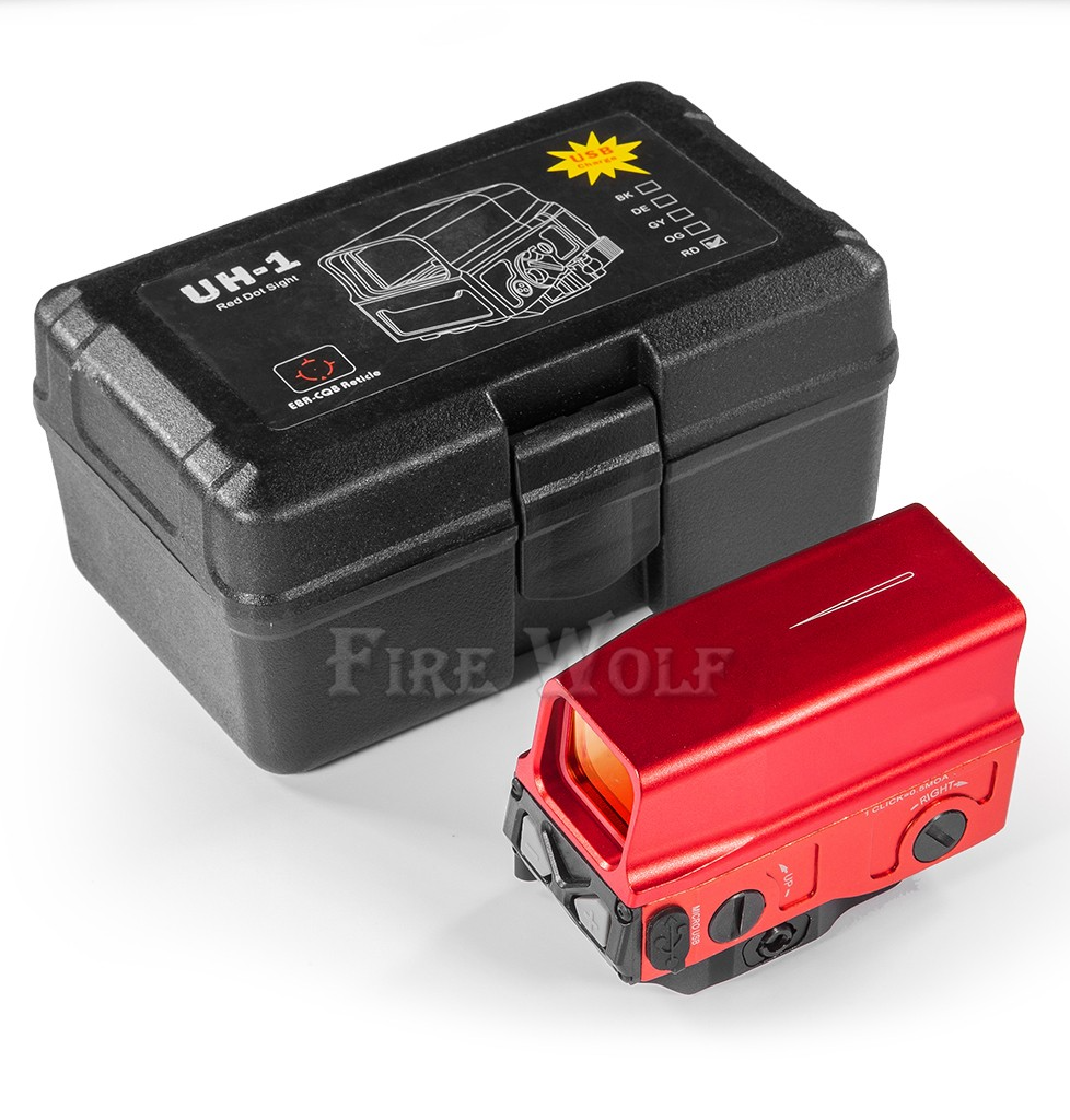 210243 火狼UH-1全金属全息内红点瞄准器快速寻鸟镜高抗震内红点瞄准镜详情22