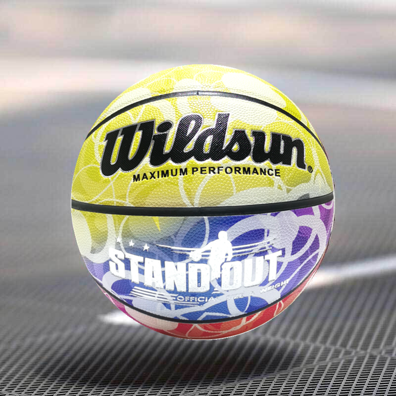 Venta directa de fábrica de baloncesto de yiwu Widsun balling factory no. 7 adulto estándar de baloncesto de la PU se siente bien resistente al desgaste y antideslizante estudiantes adultos campus de entrenamiento de juego de baloncesto especial logotipo puede ser personalizado Application Scenario