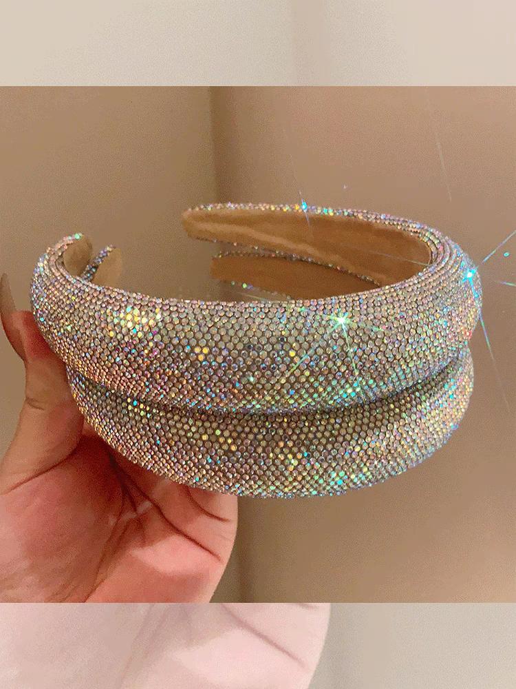 女孩专属水晶发箍 ，时尚流行发箍 时尚可爱潮流发饰发箍详情图2