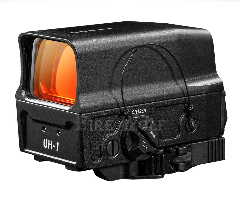 210243 火狼UH-1全金属全息内红点瞄准器快速寻鸟镜高抗震内红点瞄准镜详情5