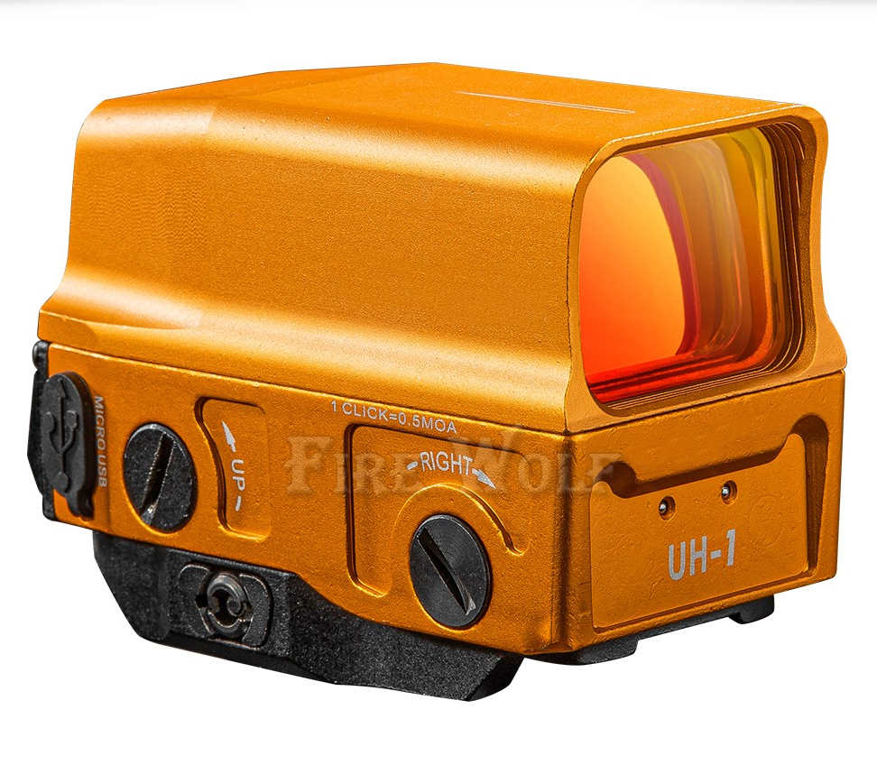 210243 火狼UH-1全金属全息内红点瞄准器快速寻鸟镜高抗震内红点瞄准镜详情13