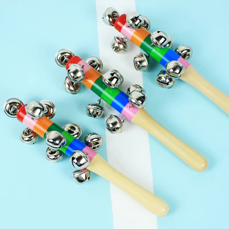 Orff Early Education Percussion Instruments, Infant and toddler Kindergarten morning exercises, Baby toys, colorful rattle musical instrument toys, Enlightenment Education, Wooden eco-friendly children's educational toys Application Scenario