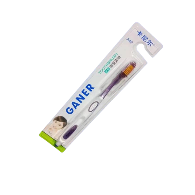 Gamier A42 Toothbrush Spiral Snow Velvet Soft Brush Silk Multi-Angle Cleaning Teeth Non-Slip Handle Free Shipping Application Scenario