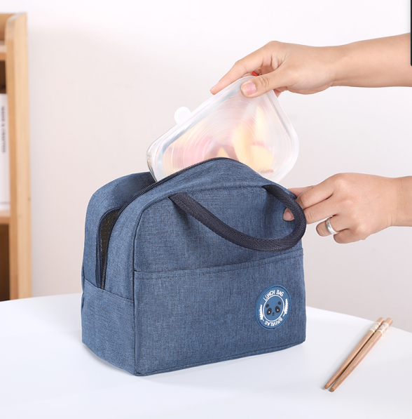 G33-1333 Simple insulated bag, fresh insulated bag, portable insulated bag, office worker insulated bag detail image 3