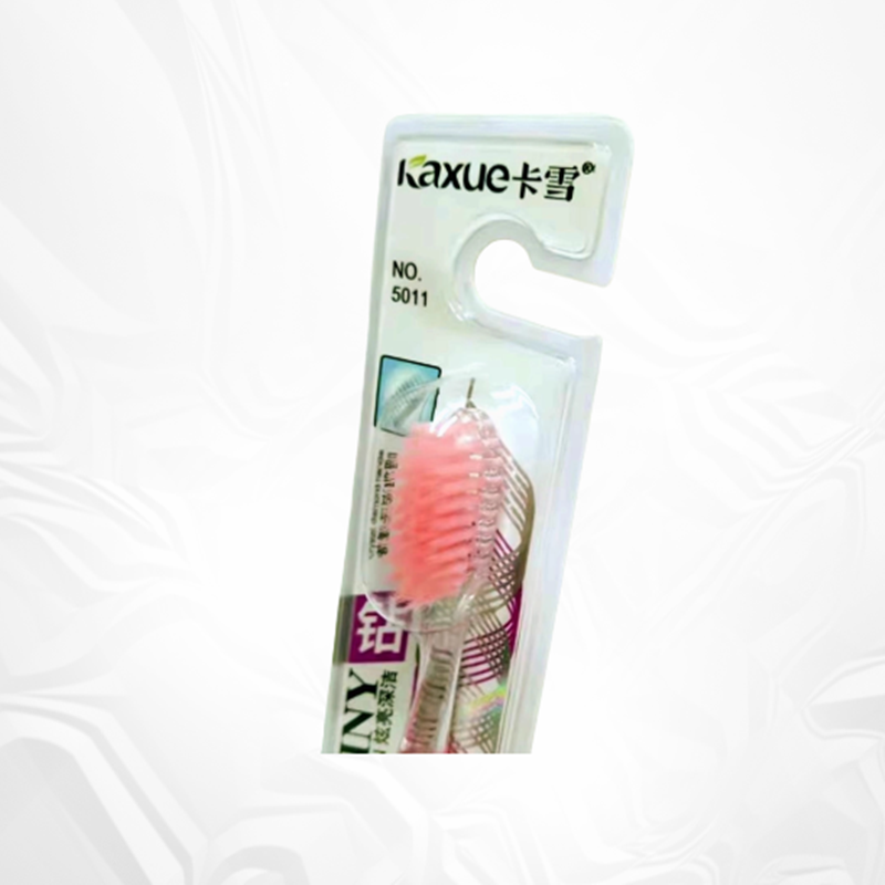 Free Mail Carsnow 5011 Toothbrush Dazzling Deep Clean Fiber Soft Bristle Delicate Brush Head Clean Tooth Seam Crystal Drill Transparent Brush Handle details Picture
