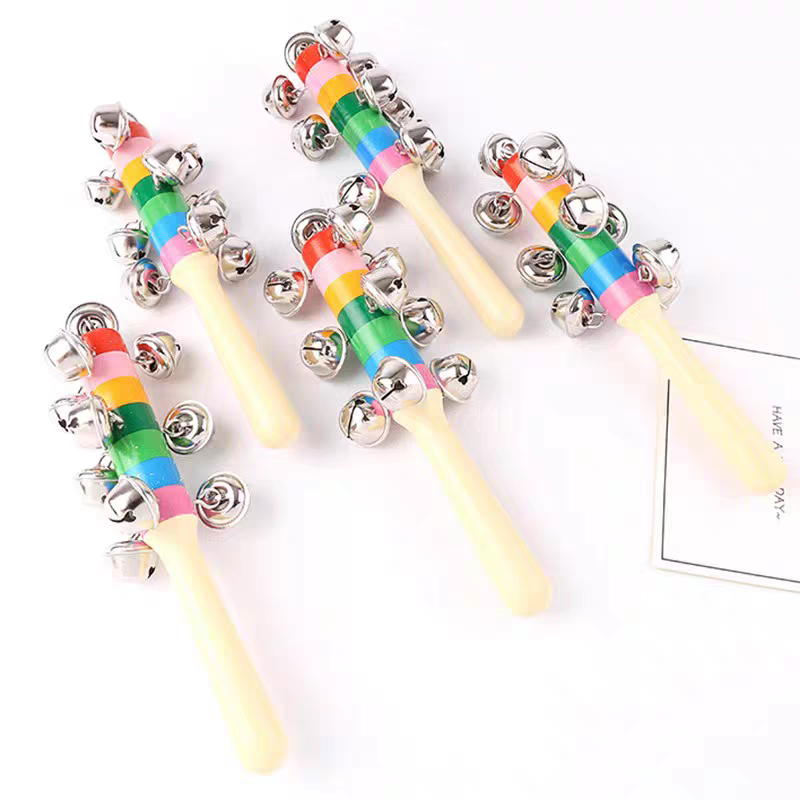 Orff Early Education Percussion Instruments, Infant and toddler Kindergarten morning exercises, Baby toys, colorful rattle musical instrument toys, Enlightenment Education, Wooden eco-friendly children's educational toys pic 9