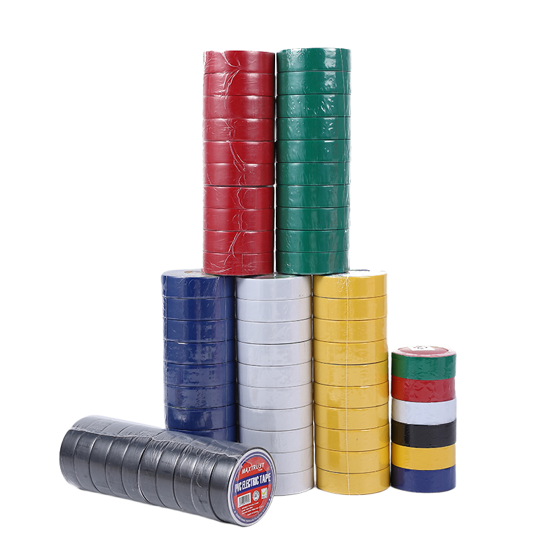 Factory direct sales of 10-yard and 20-yard electrical tape, pvc electrical insulating tape, cold-resistant electrical tape wholesale Item Picture