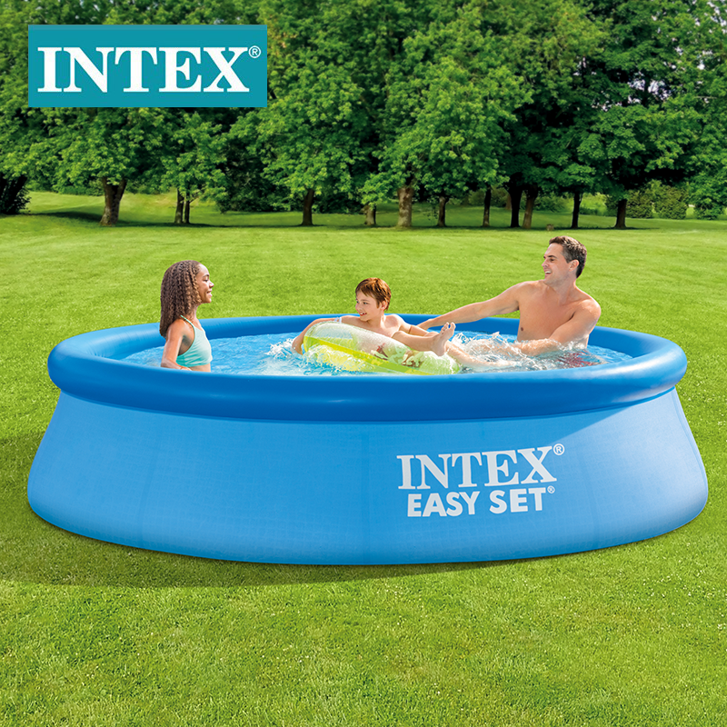 INTEX28120成人儿童充气玩具水池 家庭加厚充气水池水上乐园