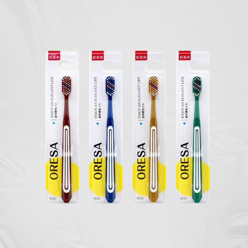Free Shipping Oulai Shuang 301 Toothbrush Strong White Research And Development Of Hard Hair Soft And Hard Moderate Cleaning Teeth Comfortable Non-Slip Handle Has Been Sold 0 details Picture