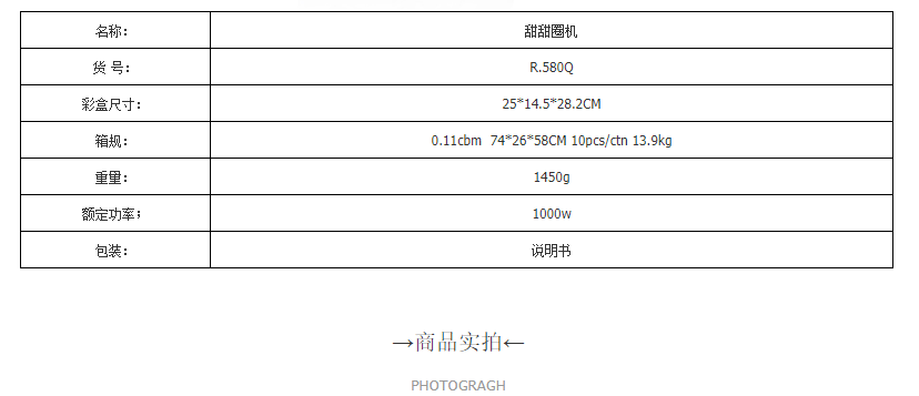 RAF欧规跨境家用迷你双面早餐机华夫饼加热蛋糕机三明治机多功能R.580Q详情3