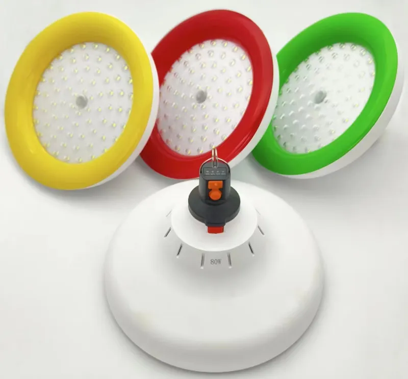 Emergency Light Rechargeable Portable Camping Light Bulb Bulb Led Lamp Led Lighting Products