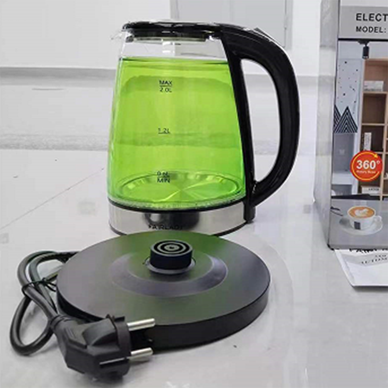 Hervidor eléctrico transparente