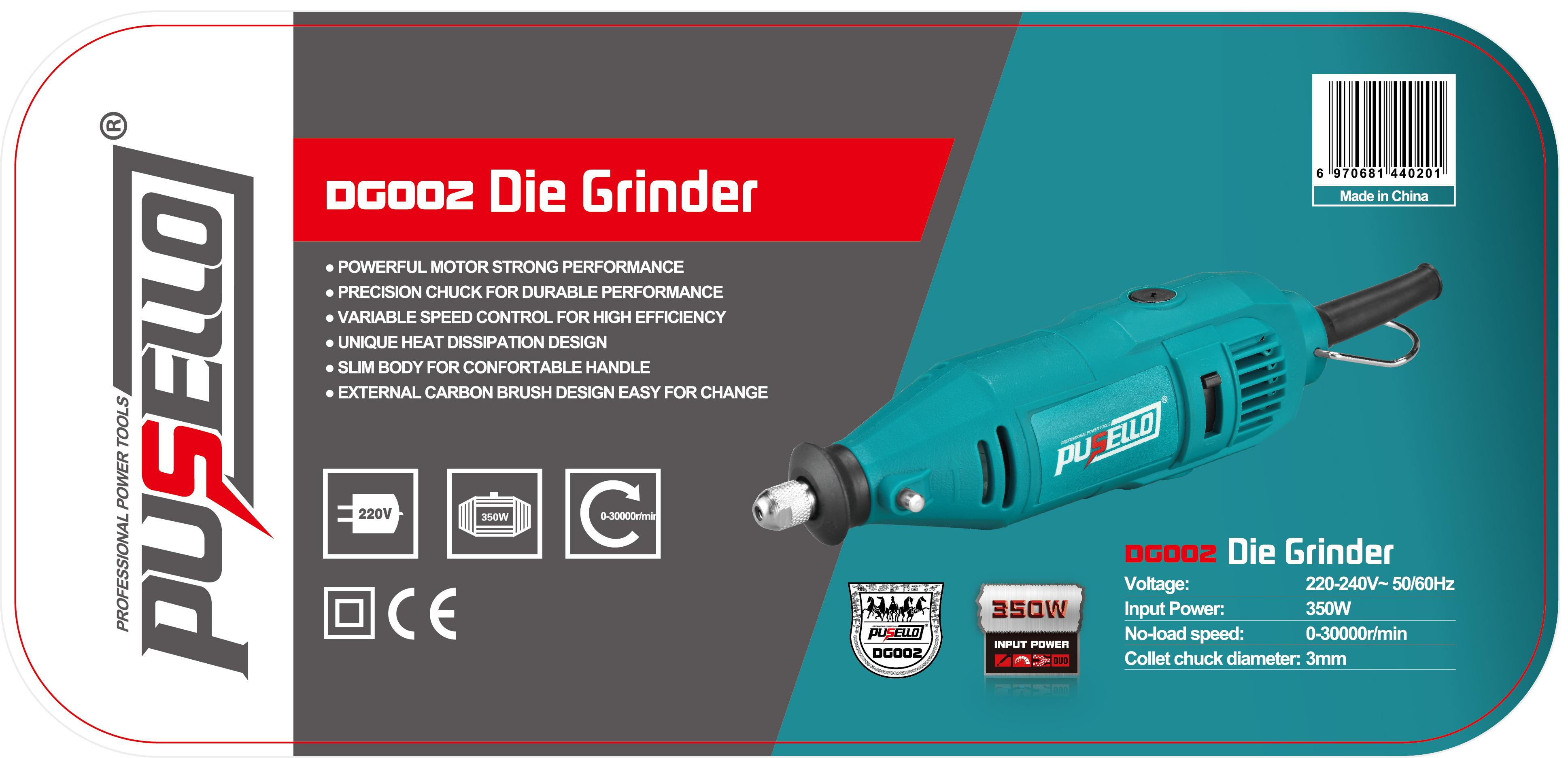 直磨机电磨工具套装 吊磨机多功能打磨机家用手电钻微型电动磨光机 电磨 Die Grinder DG002详情3