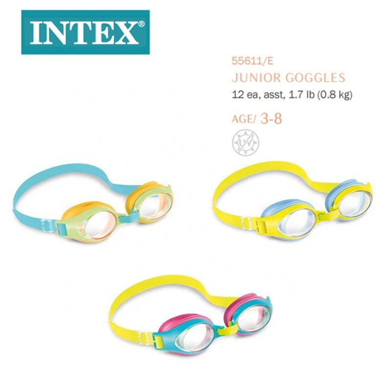 Wholesale of INTEX55611 children's swimming goggles, diving goggles, swimming pool goggles and water products Item Picture