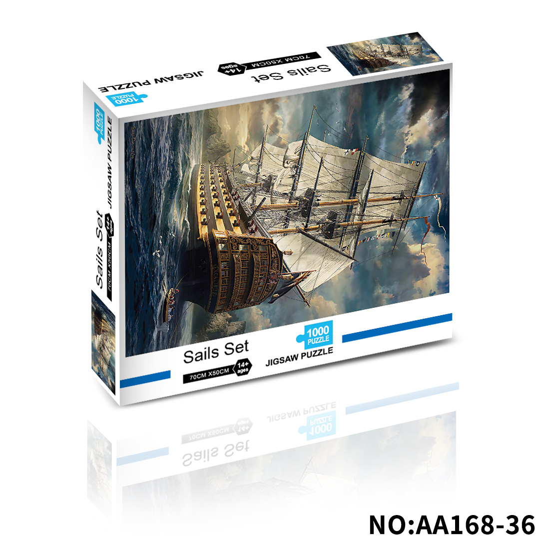 Cross-border sales of Big Sailing Halloween puzzle toys