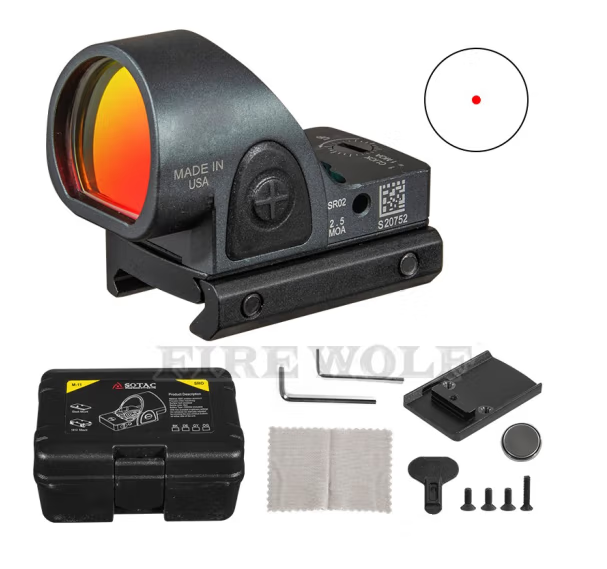 210327 Fire Wolf SRO虹膜内红点瞄准镜瞄准器寻鸟镜无倍数望远镜礼盒版详情19