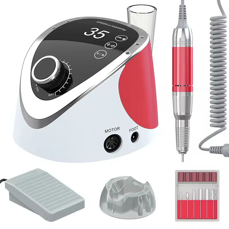 New electric nail polish machine Nail polish remover 35000RPM low noise pedal