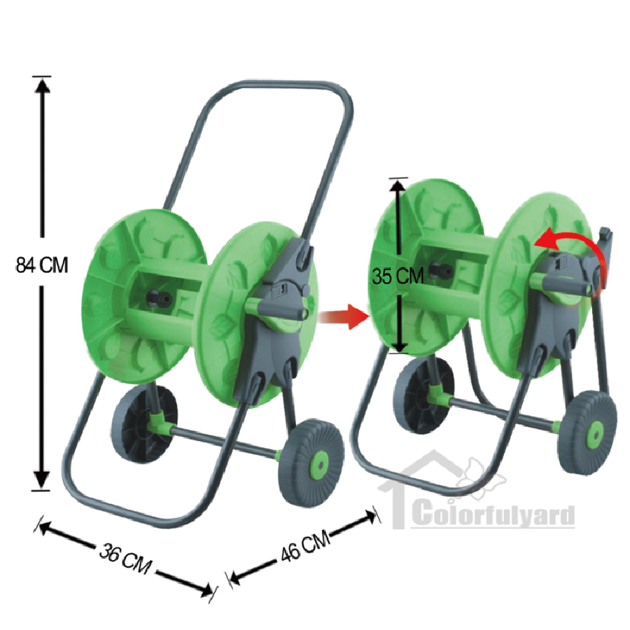 水管车/手提式水管车/水管收纳架/卷管器/收纳车/HOSE REEL.详情4