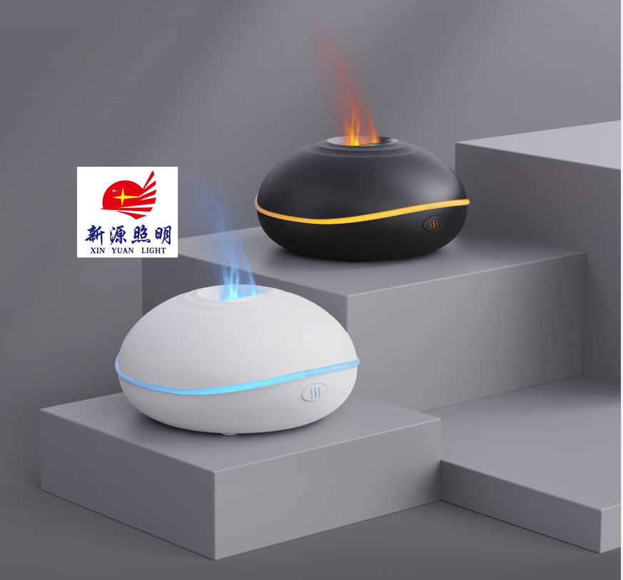 香薰机家用大雾量迷你车载香薰机扩香机USB火焰加湿器香薰机