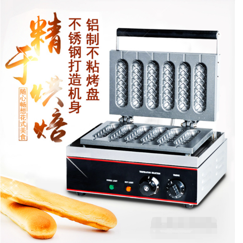 Roast Sausage And Ham Machine Six Fragrant Crisp Machine French Hot Dog Stick Oven Equipment Direct Sales Item Picture