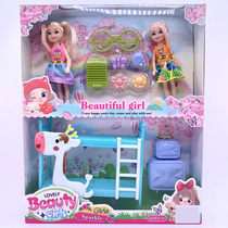 New foreign trade doll high-end princess doll toys girls love limbs wrist movable window box 6 inch leaves Lori doll toy set gift box girls play house wine set toy-14