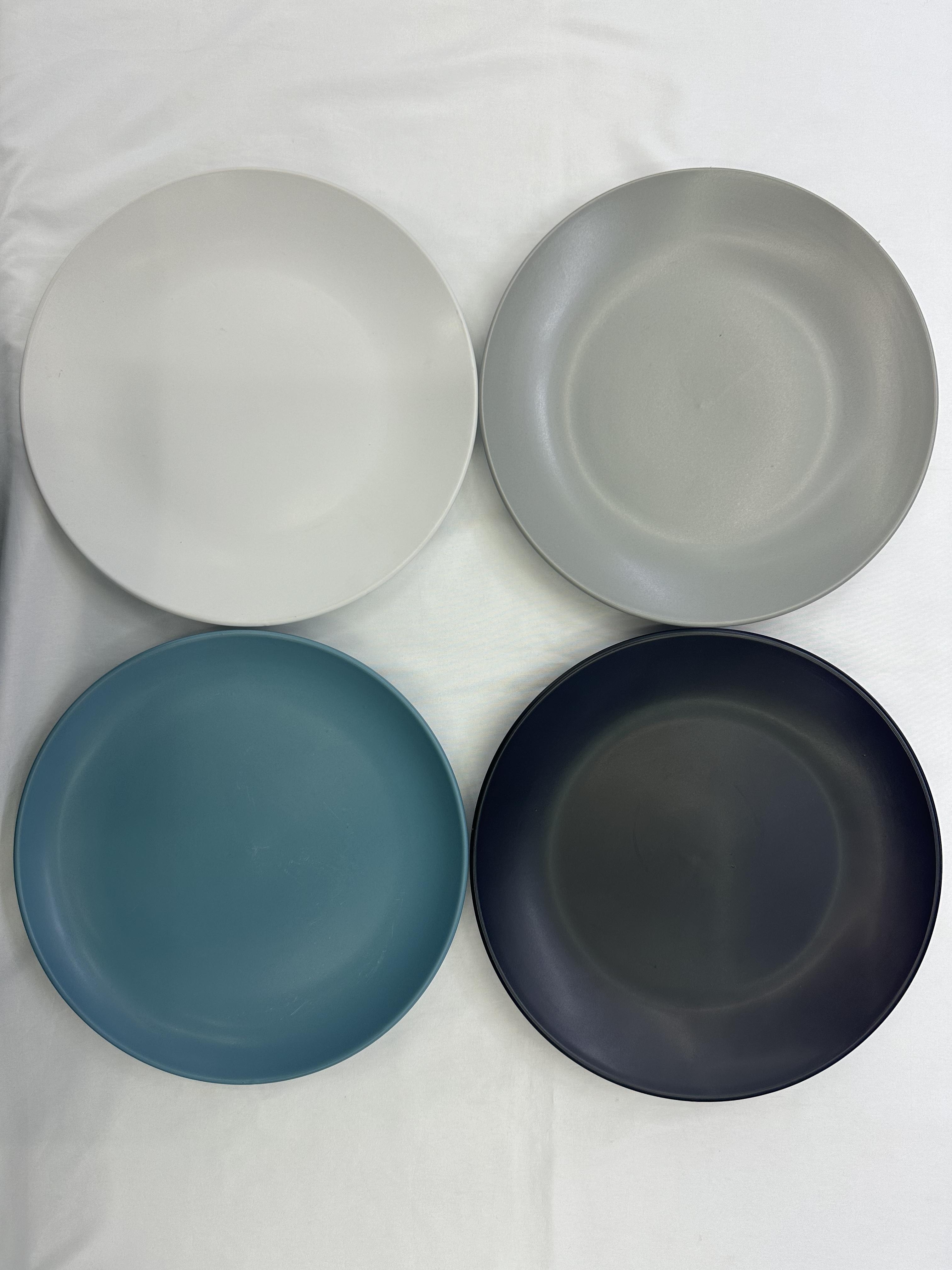 10.5寸哑光色釉盘 30个装 一件清装  大货混色 