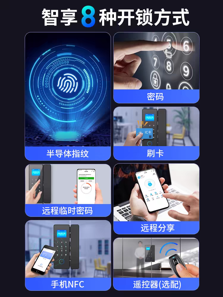 智能锁实物图